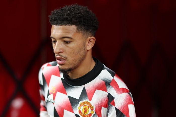 Jadon Sancho bakal tersedia dalam skuad saat Manchester United melawan Nottingham Forest di semifinal leg kedua Piala Liga Inggris 2022-2023.