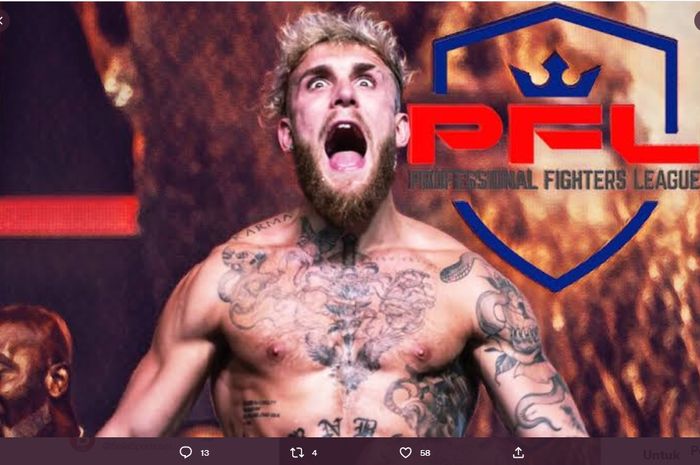 Jake Paul dikabarkan telah resmi bergabung dengan rival UFC, Professional Fighters League (PFL)