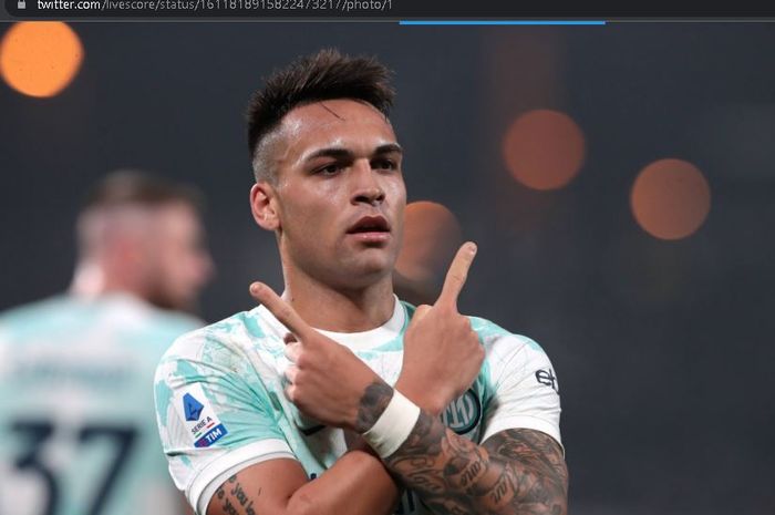 Penyerang Inter Milan, Lautaro Martinez