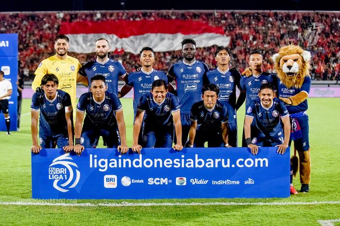 Skuad Arema FC di Liga 1 2022/2023.