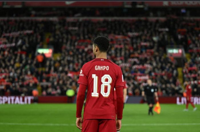 Debut Cody Gakpo saat Liverpool bertemu Wolves pada babak ketiga Piala FA 2022-2023, Sabtu (8/1/2023).