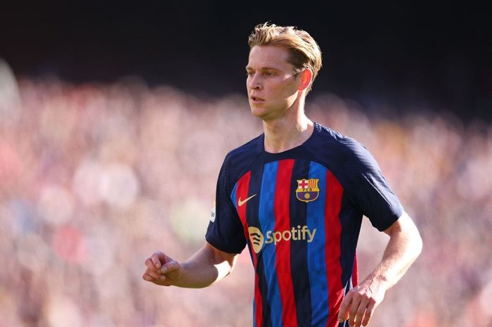 Gelandang Barcelona, Frenkie de Jong.