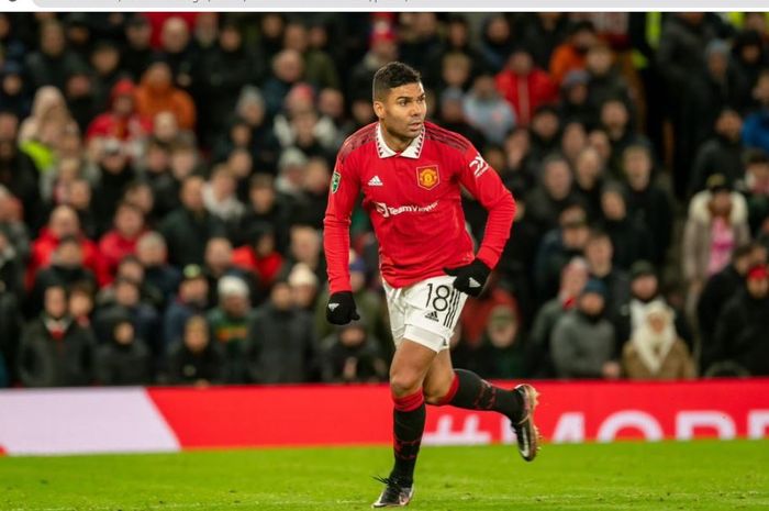 Gelandang Manchester United, Casemiro.