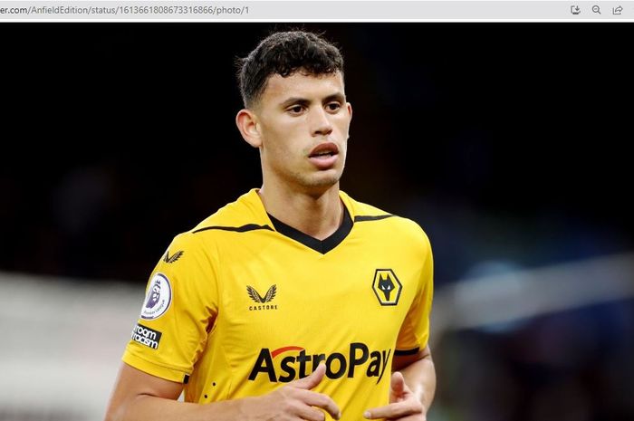 Gelandang Wolverhampton Wanderers, Matheus Nunes.