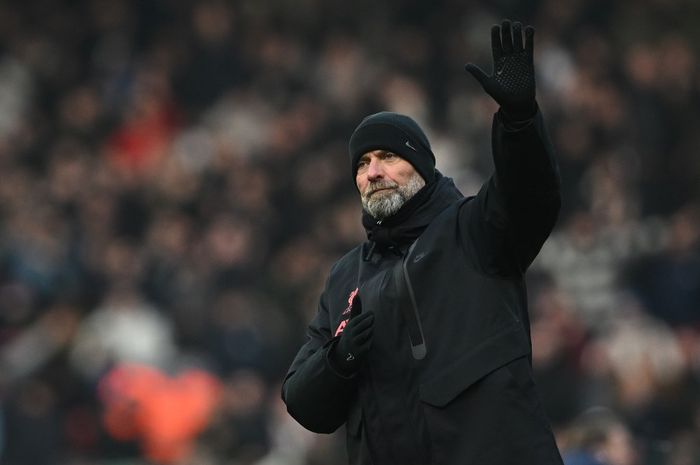 Pelatih Liverpool, Juergen Klopp, mengincar kemenangan nomor 200 di Liga Inggris saat menjamu Chelsea (31/1/2024).