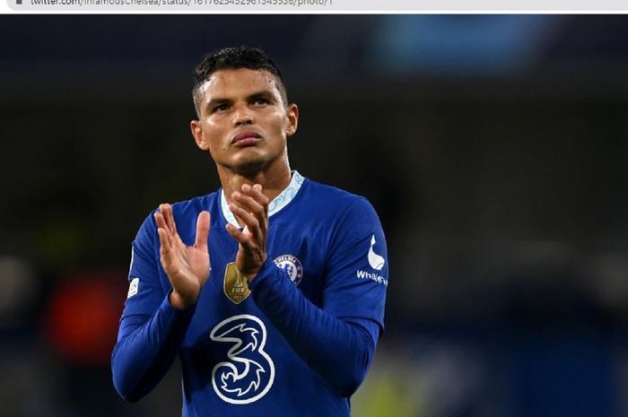 Chelse dikabarkan akan memperpanjang kontrak Thiago Silva yang habis di akhir musim 2022-2023.