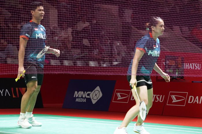 Pasangan ganda campuran Indonesia, Praveen Jordan/Melati Daeva Oktavianti menjalani babak semifinal Spain Masters 2023, Sabtu (1/4/2023)