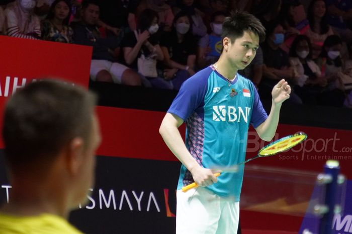 Pemain Ganda Putra Indonesia, Kevin Sanjaya dikalahkan oleh Ganda Putra China LIU Yu Chen &amp; OU Xuan Yi di Babak Kedua Indonesia Masters 2023 (26/1/23)