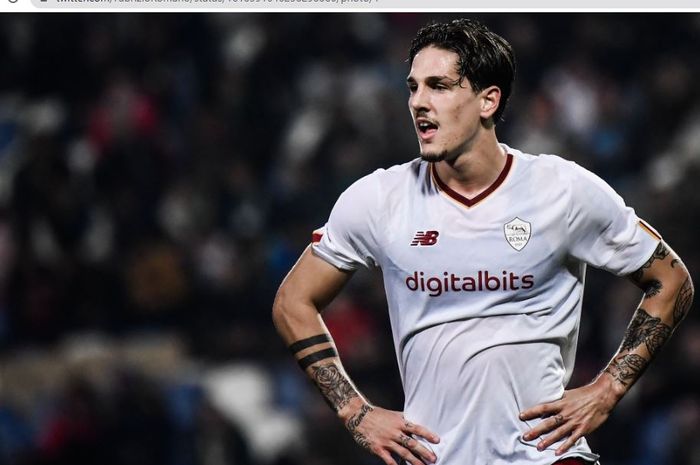 Gelandang serang AS Roma, Nicolo Zaniolo.