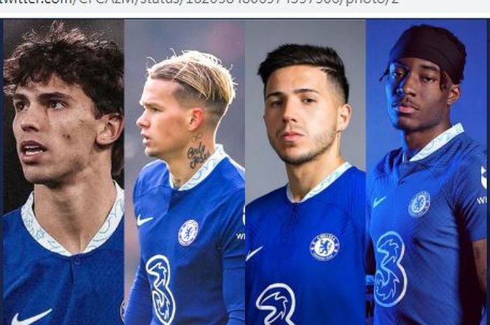 Chelsea memboyong total 9 pemain baru di bursa transfer musim dingin 2023