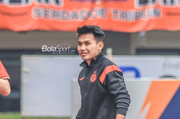 Persija Jakarta memperkenalkan pemain barunya bernama Witan Sulaeman di Stadion Patriot Candrabhaga, Bekasi, Jawa Barat, Jumat (3/2/2023).