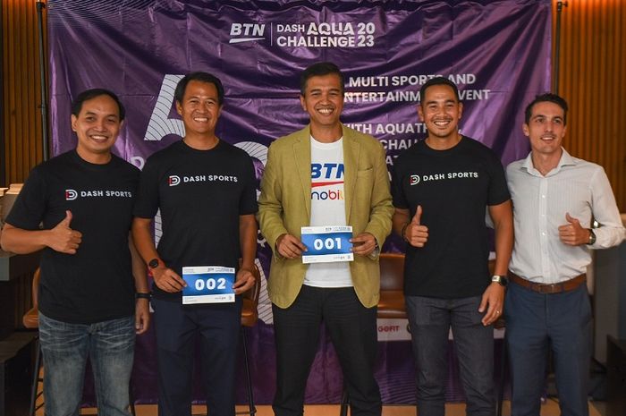 Mengawali tahun 2023, Dash Sports menggelar BTN Dash Aquatic Challenge 2023, Minggu (12/2/2023) di Senayan.