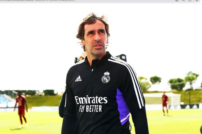 Raul Gonzalez kini melatih Real Madrid Castilla.