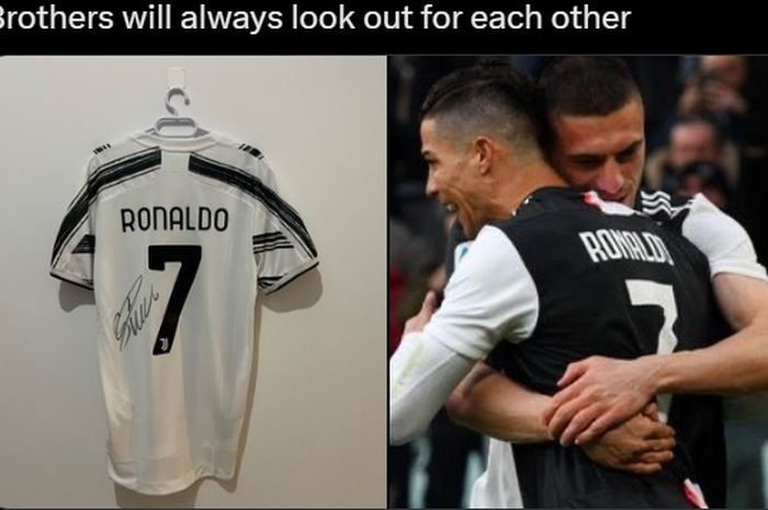 Eks rekan Cristiano Ronaldo di Juventus yang kini bermain untuk Atalanta, Merih Demiral, melakukan penggalangan dana bagi korban gempa Turki-Suriah dengan melelang jersei Juventus CR7 yang bertanda tangan. 