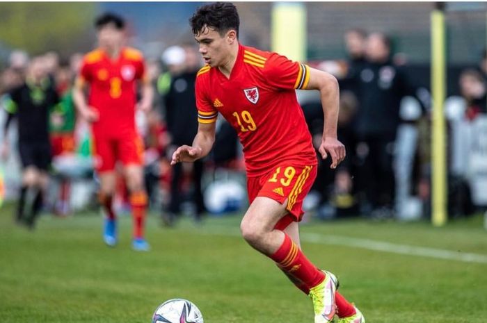 Wonderkid asal Wales yang baru-baru ini direkrut Manchester United, Gabriele Biancheri.