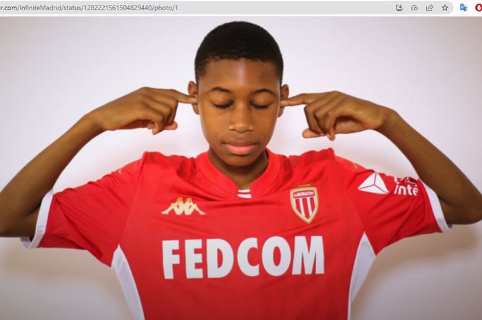 Wonderkid AS Monaco berusia 18 tahun, Malamine Efekele.