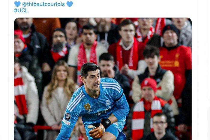 Kiper Real Madrid, Thibaut Courtois, mengakui efek Erling Haaland menciutkan niatnya bertemu Manchester City pada drawing babak perempat final Liga Champions.