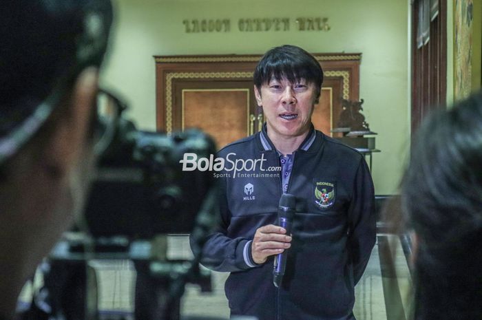 Pelatih timnas U-20 Indonesia, Shin Tae-yong.