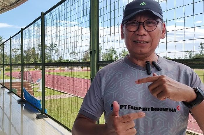 Nugroho Setiawan dari Komite Children Safeguarding di Papua Football Academy.