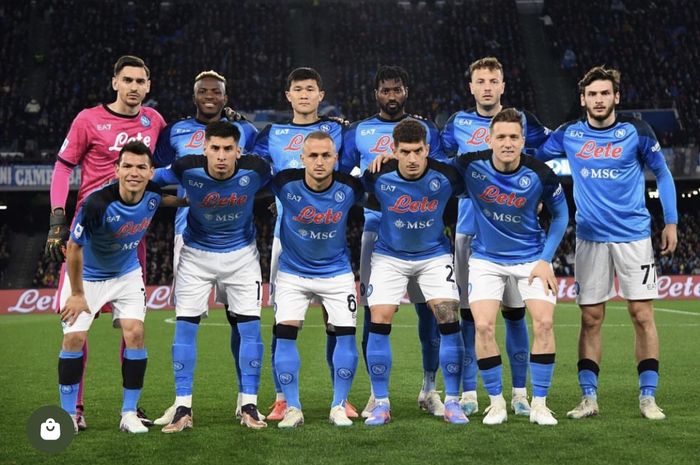 Napoli menjami Lazio di pertandingan pekan ke-25 Liga Italia 2022-2023.