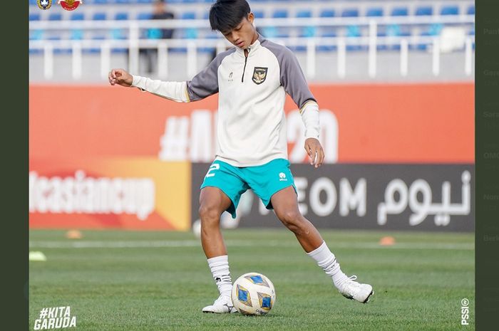 Penggawa Timnas U-20 Indonesia, Achmad Maulana Syarif.