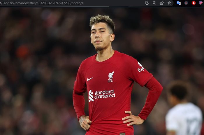 Penyerang Liverpool, Roberto Firmino.