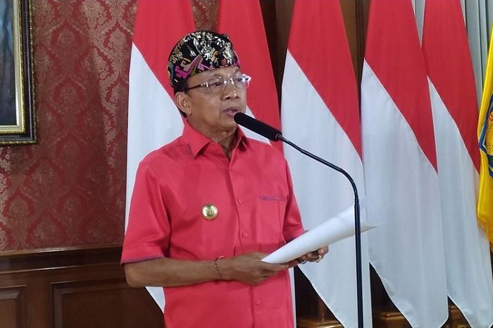 Gubernur Bali I Wayan Koster menolak kehadiran timnas u-20 isreel di wilayah Provinsi Bali dalam ajang Piala Dunia U-20 2023.