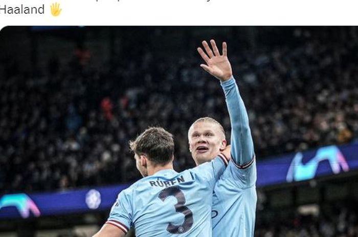 Penyerang Manchester City, Erling Haaland, lebih hebat dari Lionel Messi dan Luiz Adriano meski sama-sama cetak 5 gol di satu laga Liga Champions.