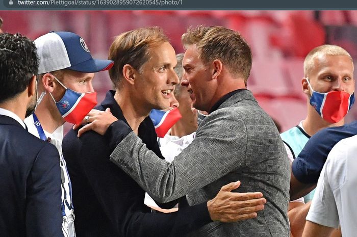 Keputusan Bayern Muenchen menggantikan Julian Nagelsmann dengan Thomas Tuchel dipertanyakan suporter