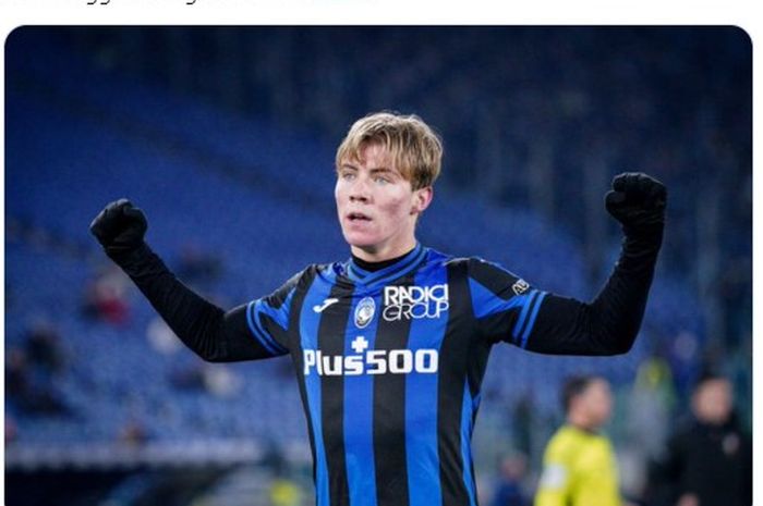 Manchester United tertarik untuk memboyong Rasmus Hojlund dari Atalanta pada musim panas 2023