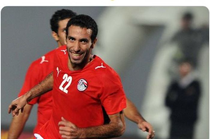 Mantan bomber Timnas Mesir, Mohamed Aboutrika.