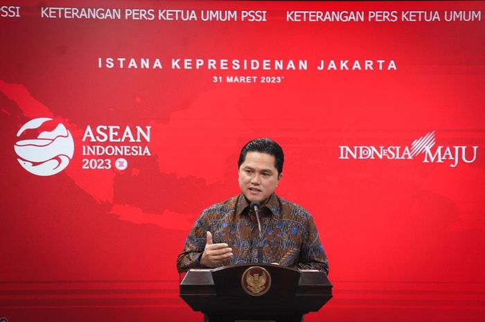 Ketua Umum PSSI, Erick Thohir berharap sanksi yang akan diberikan oleh FIFA tidak akan mempengaruhi keikutsertaan Indonesia di SEA Games 2023.