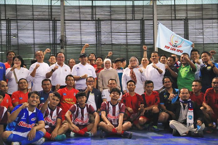 Acara kick-off Liga Futsal Pekerja di tingkat provinsi Jakarta resmi digelar hari ini, Selasa (4/4/2023).