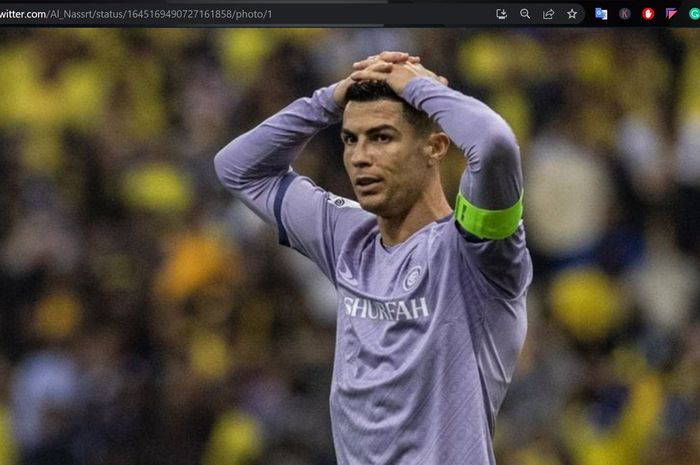  Al Nassr merasa ketipu setelah mererkut Cristiano Ronaldo. Bahkan, megabintang Portugal itu disamakan dengan kebab