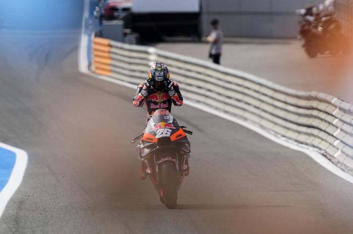 Pembalap penguji Red Bull KTM, Dani Pedrosa tampil mengesankan pada sprint MotoGP San Marino 2023