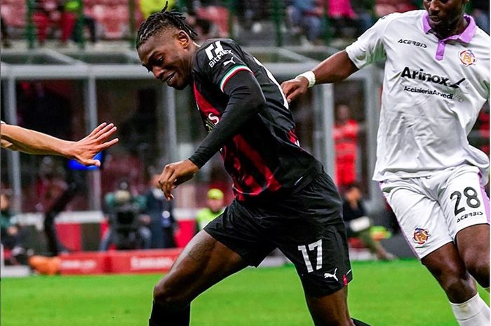 Rafael Leao tidak mampu menyelamatkan AC Milan dari hasil buruk hanya bermain imbang 1-1 menjamu Cremonese di Liga Italia, Rabu (3/4/2023) di San Siro. 