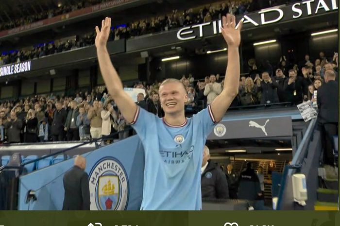 Berkat Erling Haaland, Manchester City punya trio paling mematikan di 5 liga top Eropa. Mereka mampu mengalahkan trio milik Paris Saint-Germain dan trio kepunyaan Mnachester United.