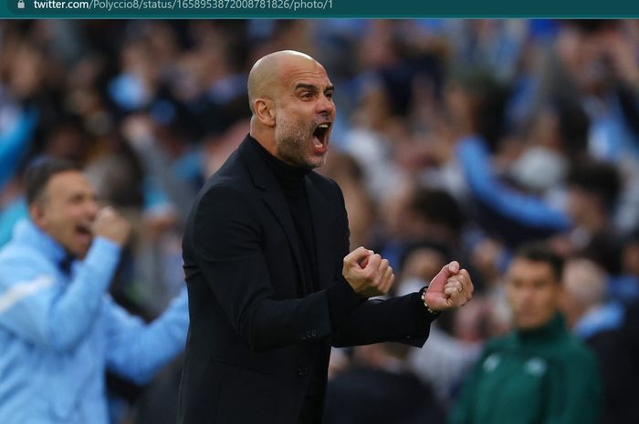 Pep Guardiola melempar pujian untuk calon pelatih anyar Man United.