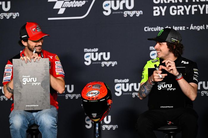 Hasil Sprint Race MotoGP Italia 2023,  dua murid Valentino Rossi, Francesco Bagnaia dan Marco Bezzecchi berjaya