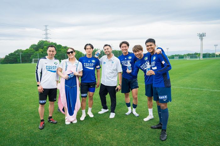 Dua pemain RANS Nusantara FC mendapatkan kesempatan untuk berlatih bersama klub Jepang, Tokushima Vortis