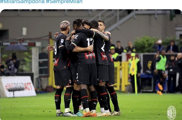 AC Milan, masuk 4 besar klasemen berkat pengurangan poin baru yang diterima Juventus pada Senin (22/5/2023).