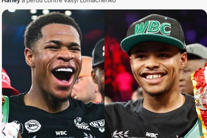 Raja tinju kelas ringan, Devin Haney diklaim bakal kalah di tangan salah satu petinju incarannya, Shakur Stevenson.