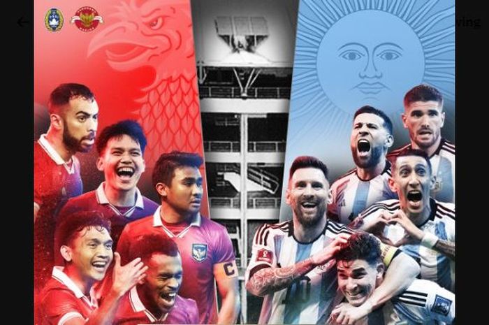 Timnas Indonesia bakal menghadapi Timnas Argentina dalam laga uji coba FIFA Matchday pada 19 Juni.