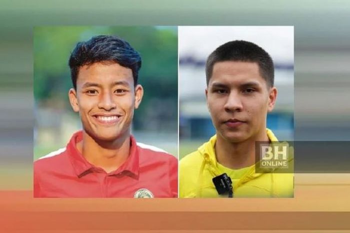 Dua pemain abroad Malaysia, Luqman Hakim Shamsudin (kiri) dan Nooa Laine.