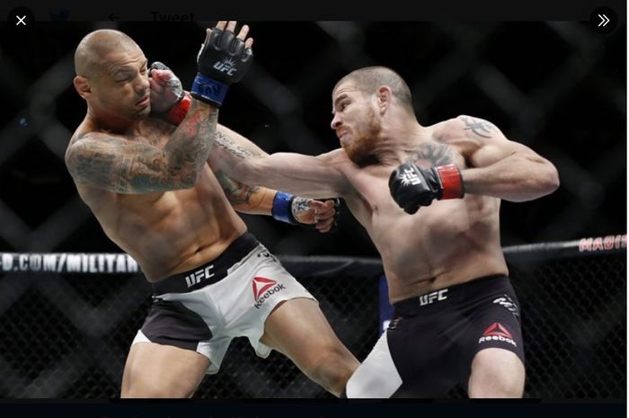 Duel dengan persiapan mepet bakal digelar pada UFC Vegas 74, yakni mempertemukan JIm Miller (kanan), dan calon lawannya, Jared Gordon.
