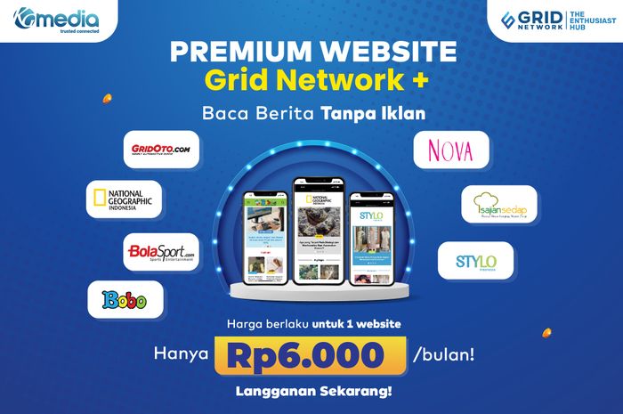 Grid Network meluncurkan fitur premium website yang hadir untuk memberikan pengalaman membaca berita tanpa iklan melalui Grid Network+, termasuk di antaranya Bolasport.