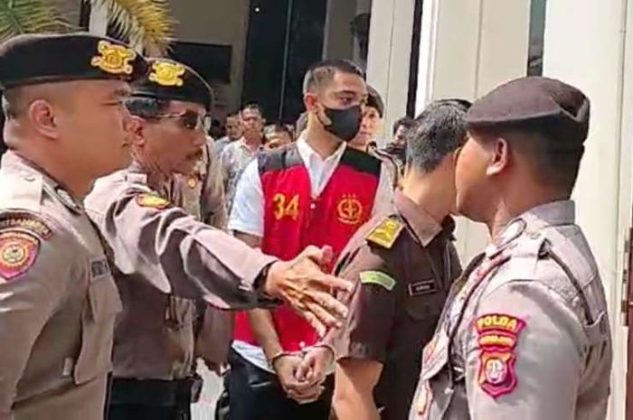 Mario Dandy menjalani sidang perdana kasus penganiayaan David Ozora di Pengadilan Negeri Jakarta Selatan, Selasa (6/6/2023).