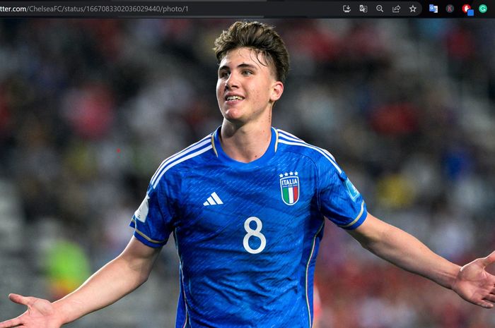 Wonderkid Chelsea, Cesare Casadei, tampil menggila di ajang Piala Dunia U-20 2023. Bahkan, rekor dua legenda Italia tidak ada apa-apanya bagi dirinya.