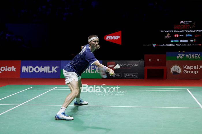 Tunggal putra Denmark, Viktor Axelsen, berhasil menyabet gelar juara China Open 2023