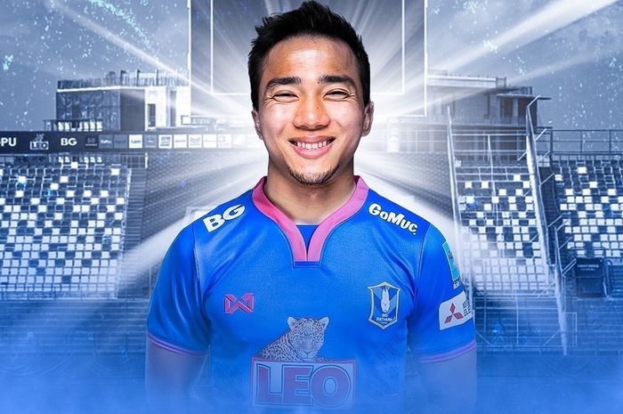 Kapten Timnas Thailand, Chanathip Songkrasin, resmi bergabung dengan BG Pathum United dari Kawasaki Frontale.